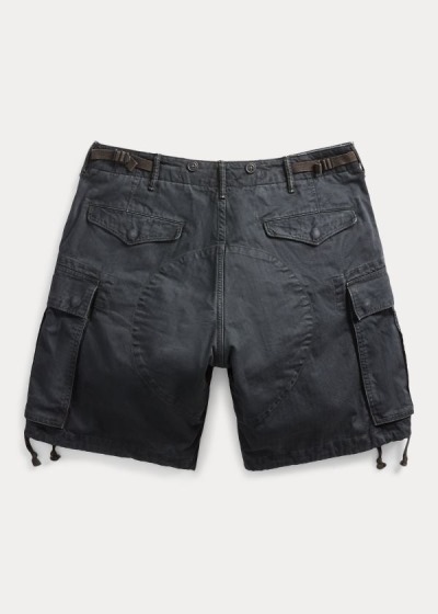 Ralph Lauren Cotton Herringbone Cargo Shorts Herre Danmark (EYPGK3791)